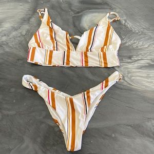 Billabong bikini - stripe - sz med